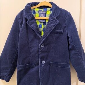 Cherokee Dark Blue Kids Blazer with Plaid Lining